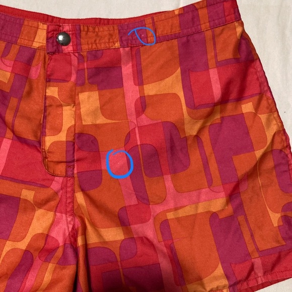Reversible Orange and Pink Women's Sport Shorts - Picture 10 of 12